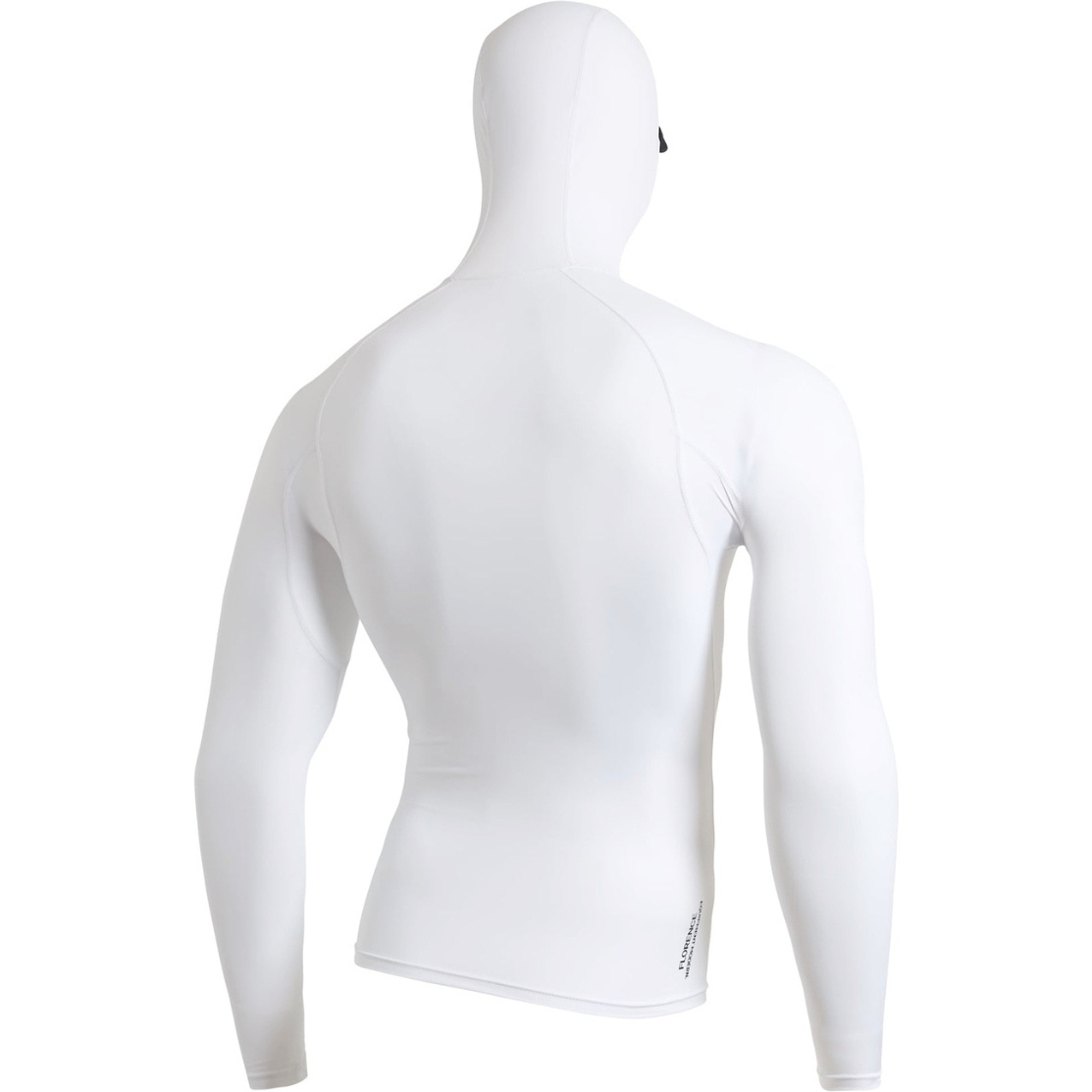 2026 Florence Marine X Heren Lycra Vest Met Lange Mouwen En Capuchon FMSS00030 - White